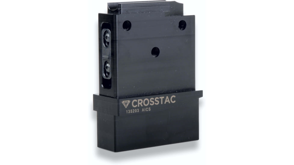 Crosstac AICS Single Shot Adapter, Short Action Rifle, Black, 135203