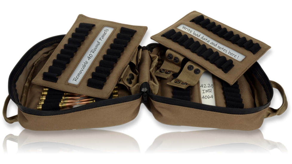 Crosstac Ammo Fortress 120, Coyote Brown, 120 Round, 135715-120-CB