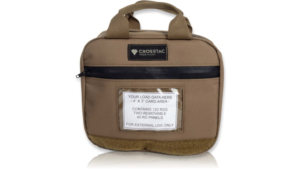 Crosstac Ammo Fortress 120, Coyote Brown, 120 Round, 135715-120-CB