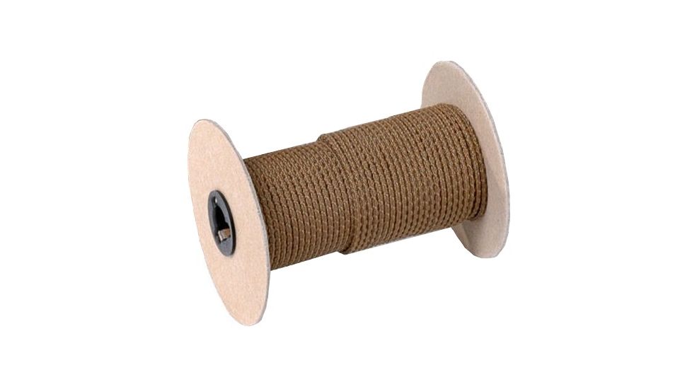 Crosstac Grip Textured Polypropylene Cord, Coyote Brown, 100ft 213000-CB
