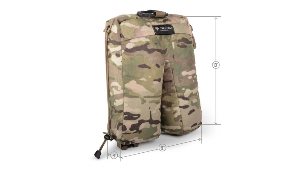 Crosstac LRS Long Range Split Bag / Ultra Light Fill, Multicam, 110081-MC