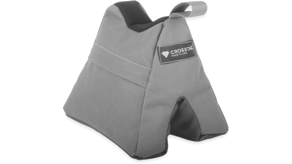 Crosstac Saddle Bag Shooting Rest, 1000-D Cordura, Wolf Grey, 110060-GRY