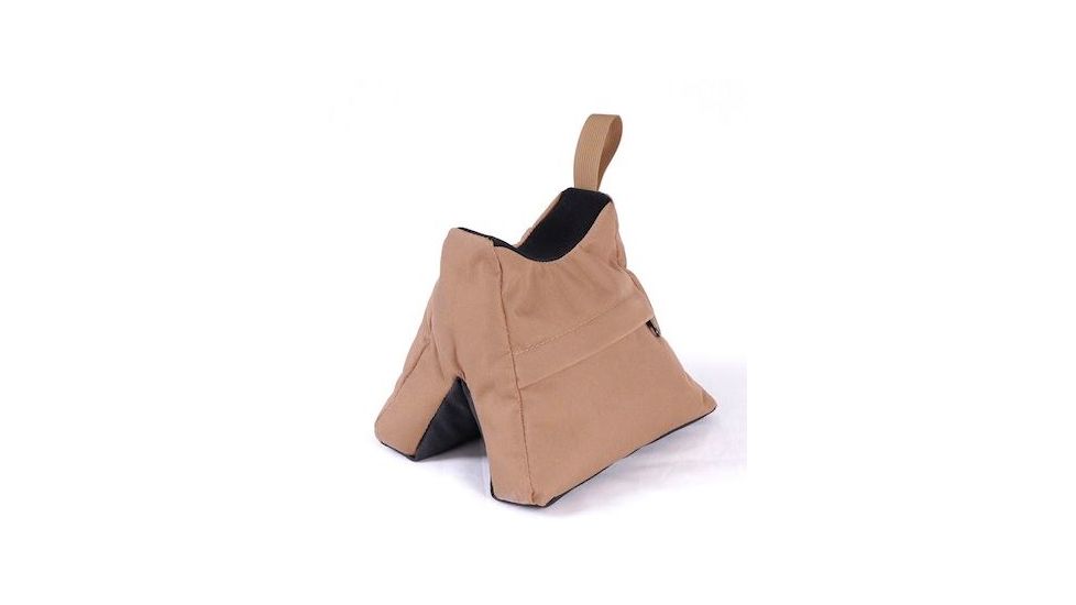 Crosstac Ultralight Saddle Shooting Rest Bag / Pre-Filled, Coyote Brown, 110060-CB-UL
