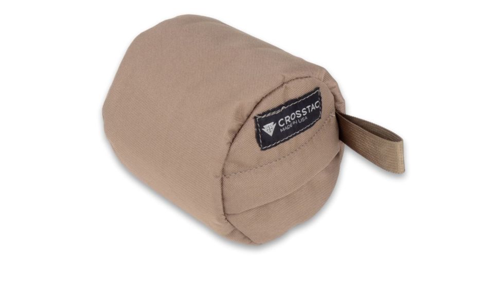 Crosstac Ultralight Shooters Kneeling Roll Shooting Rest Bag /Pre-Filled, Coyote Brown, 110084-CB