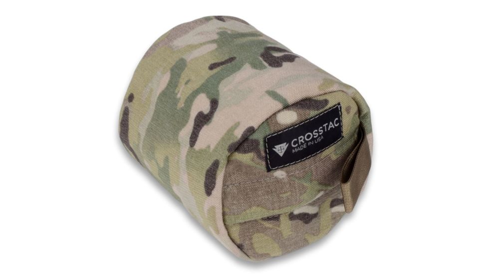 Crosstac Ultralight Shooters Kneeling Roll Shooting Rest Bag /Pre-Filled, Multicam, 110084-MC