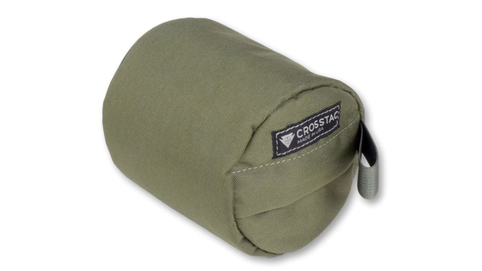 Crosstac Ultralight Shooters Kneeling Roll Shooting Rest Bag /Pre-Filled, Olive Drab, 110084-OD
