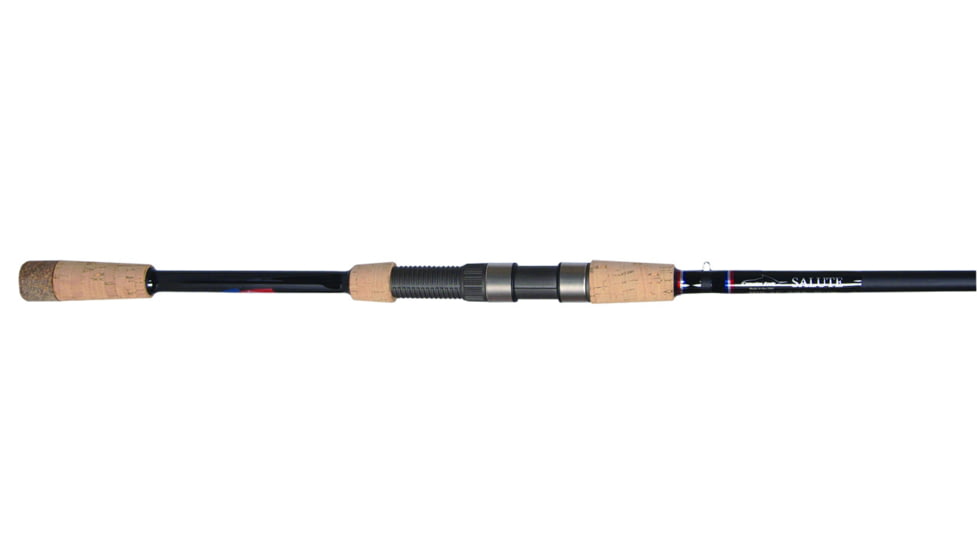 Crowder Crowder Salute Series Spin Rod, 1 Piece, 10lb - 20lb Line, 7, SS710
