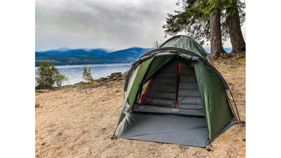 Crua Outdoors Combo Maxx Tent, Green/Gray/Orange, COMBO-M-01