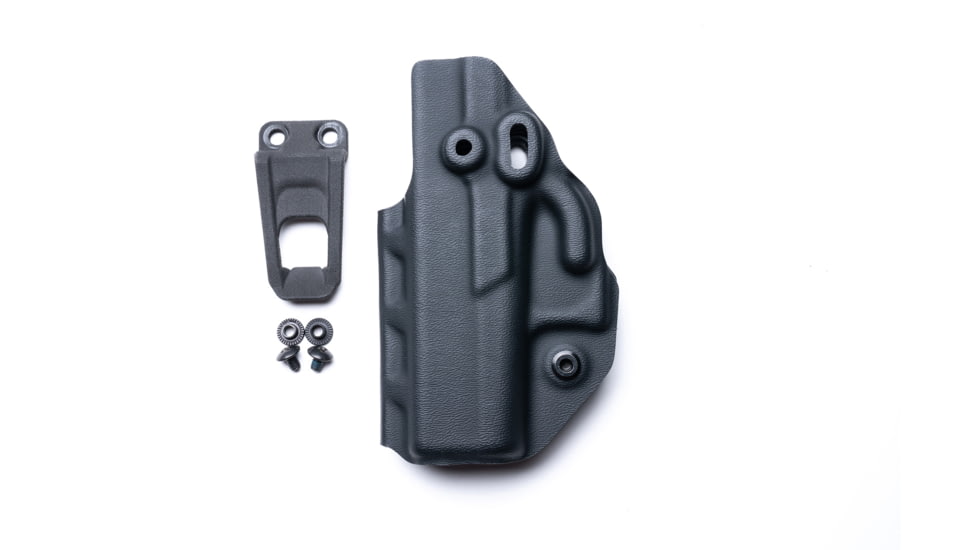 Crucial Concealment Covert IWB Kydex Holster, S&amp;W EZ-9/EZ .380, Ambidextrous, Black, 1159
