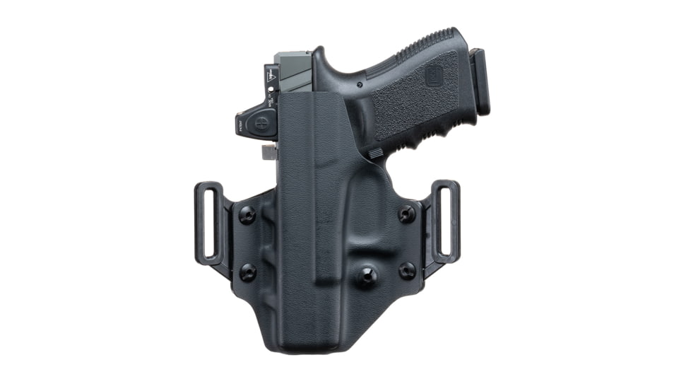 Crucial Concealment Covert OWB Kydex Holster, Springfield Armory Hellcat, Right Hand, Black, 1135