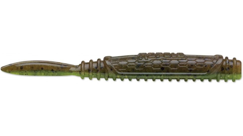 CrushCity Salted NedRoll 325 Jig, Green Pumpkin Watermelon, CCSNR3GPWM