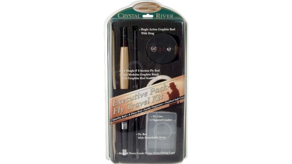 Crystal River Exec Pack 8ft. Fly W/Rel+Acc 580985