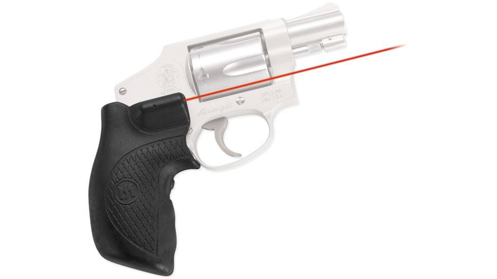 Crimson Trace S&amp;W J-Frame- G10 Black/Grey, Black/Grey LG-913