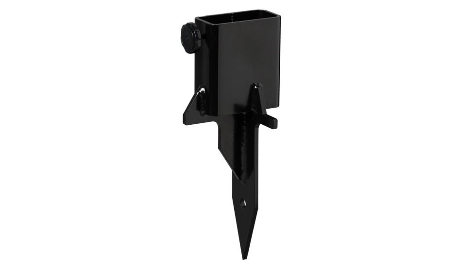 CTS Targets 2x4 Spike Base, Black, 5.25in L x 5.5in W x 12.75H, NSN N CTS-SBS-030