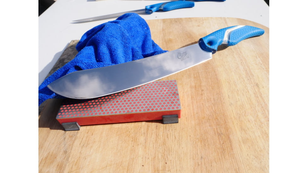 Cuda 10in Titanium Bonded ButcherS Knive, 18843