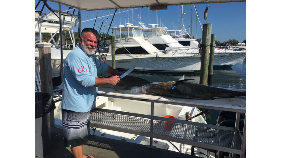 Cuda 10in Titanium Bonded ButcherS Knive, 18843