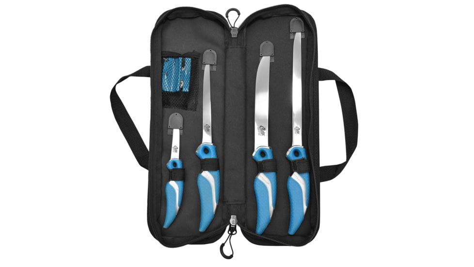 Cuda 6 pc Fillet Knife Set w/1 Heavy Duty Case 23015