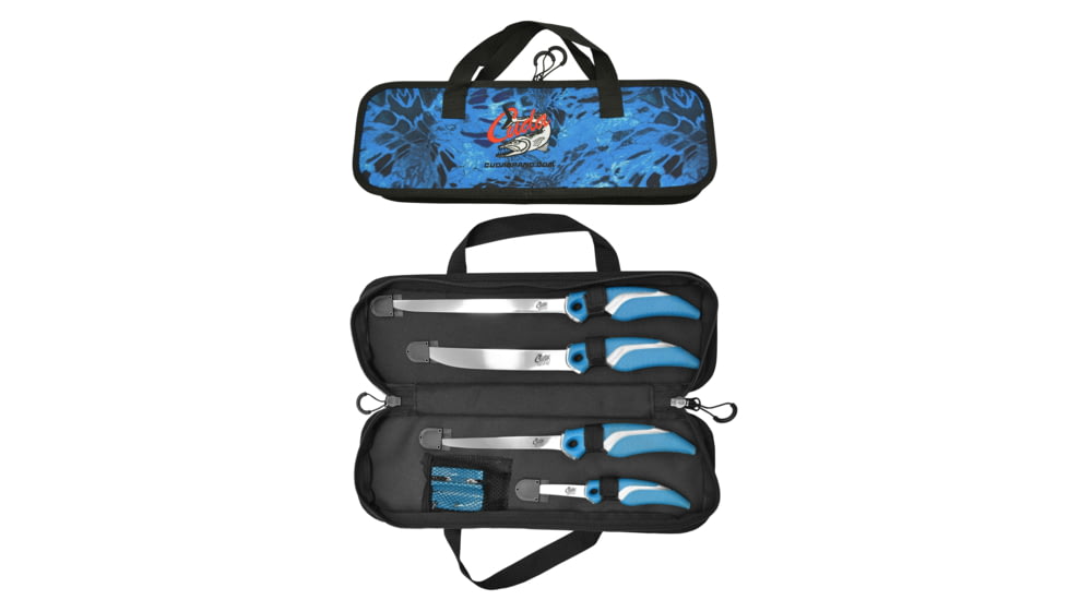 Cuda 6 pc Fillet Knife Set w/1 Heavy Duty Case 23015