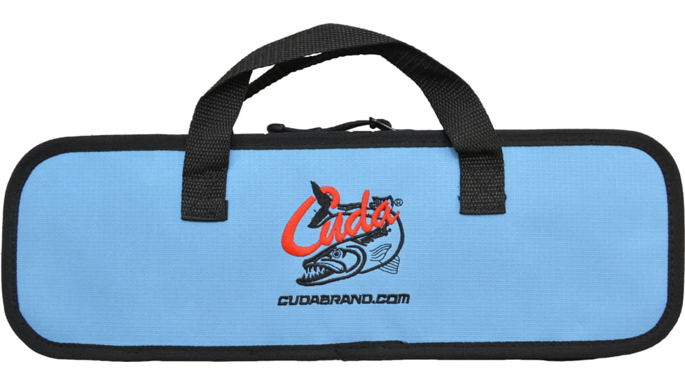 Cuda 6 pc Knife and Sharpener Set w/Case 18133