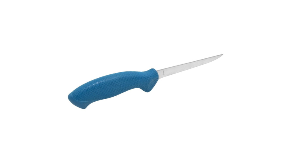 Cuda AquaTuff Fillet Knife with Blade Cover, Blue, 6in, 23045