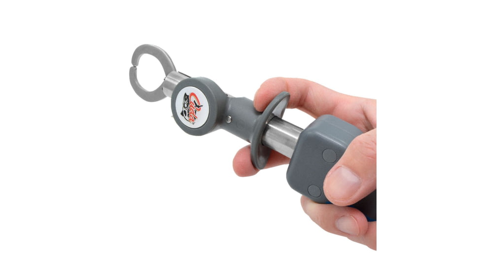 Cuda Digital Grip and Weigh with Lanyard, Blue/Grey, 13in, 23078