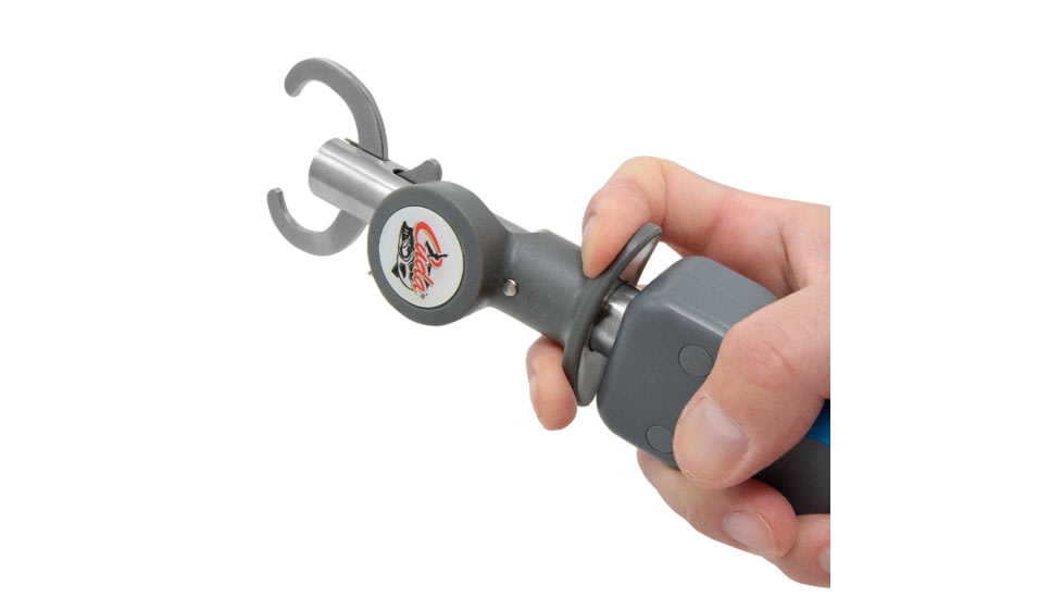 Cuda Digital Grip and Weigh with Lanyard, Blue/Grey, 13in, 23078
