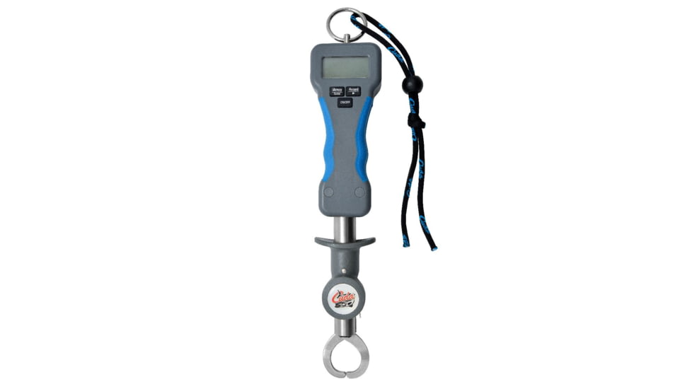 Cuda Digital Grip and Weigh with Lanyard, Blue/Grey, 13in, 23078