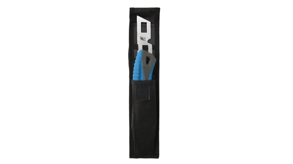 Cuda Interchangeable Knife Set, 4in/ 7in/ Fillet Blades, Handle and Sheath, Blue/Grey, 23070