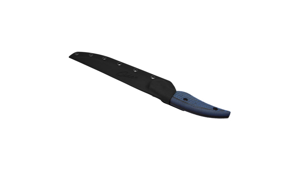 Cuda Knives Cuda 7 in Wide Fillet Fixed Blade Knife, 7in, Standard Edge, Black, 18126