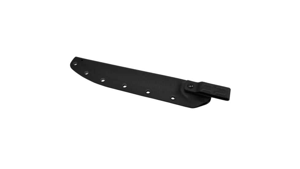 Cuda Knives Cuda 7 in Wide Fillet Fixed Blade Knife, 7in, Standard Edge, Black, 18126