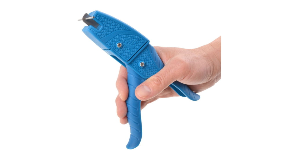 Cuda Knives Cuda Bait Dehooker Knife, 8 overall, Blue ABS handle, 18399