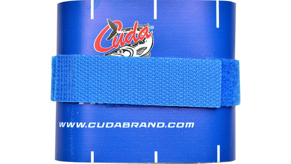 Cuda Knives Cuda Fish Measure, 120in X 2.75in, Water-Resistant, Tear-Resistant Construction, Foldable For Easy Storage, Secure End For Accurate Fish Measuring, 18135