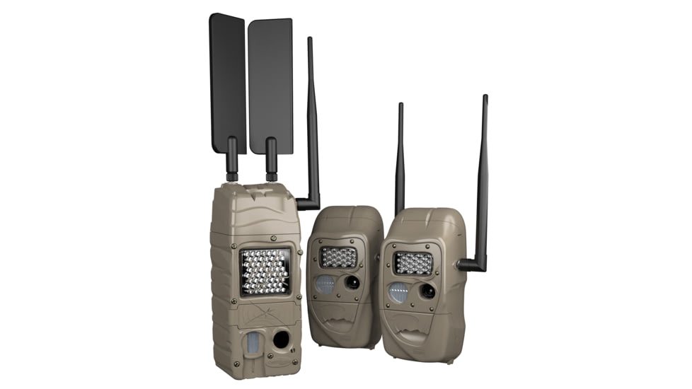 Cuddeback CuddeLink 2+1 Cell Starter Kit - Verizon Trail Camera, Brown, 11544