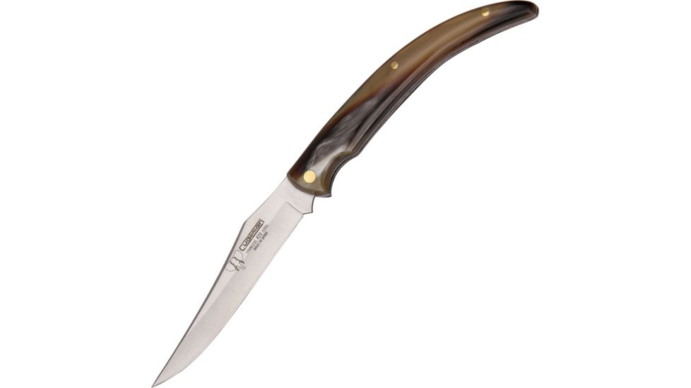 Cudeman Classic 4.25in Folder Bull Horn Knife CUD453A