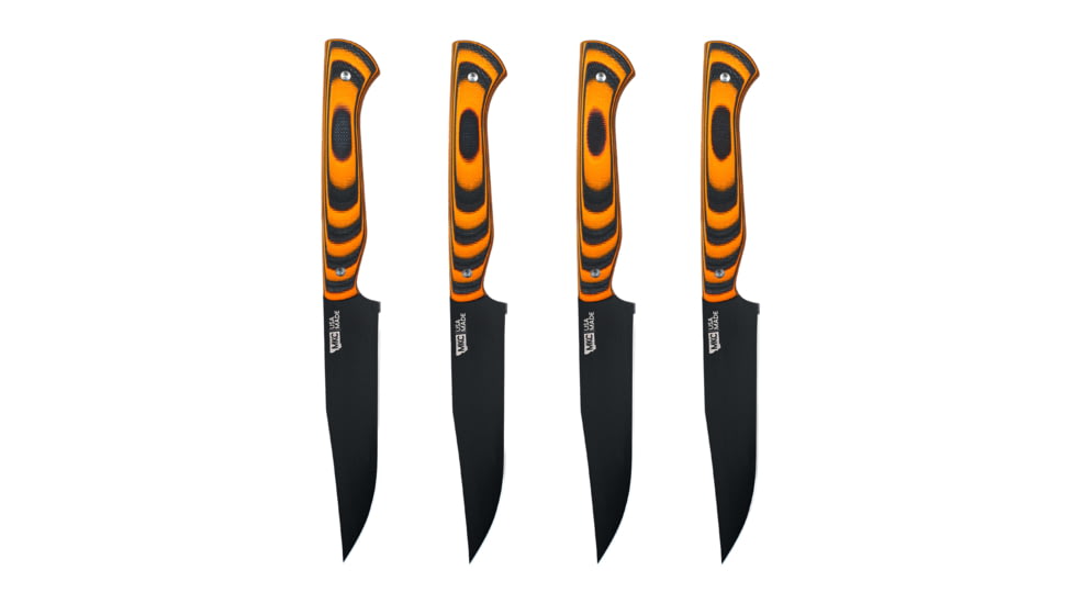 Culinary MKC STEAK KNIVES SET OF 4 - PVD - ORANGE/BLACK, MKC-001833