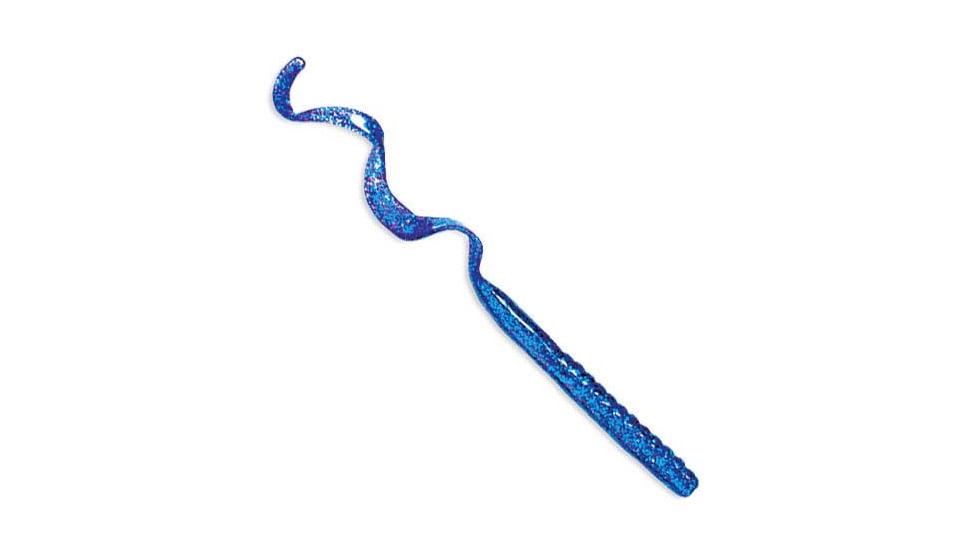 Culprit Culprit Original Worm, 6 in, Elec. Blue Lightnin, C625-19