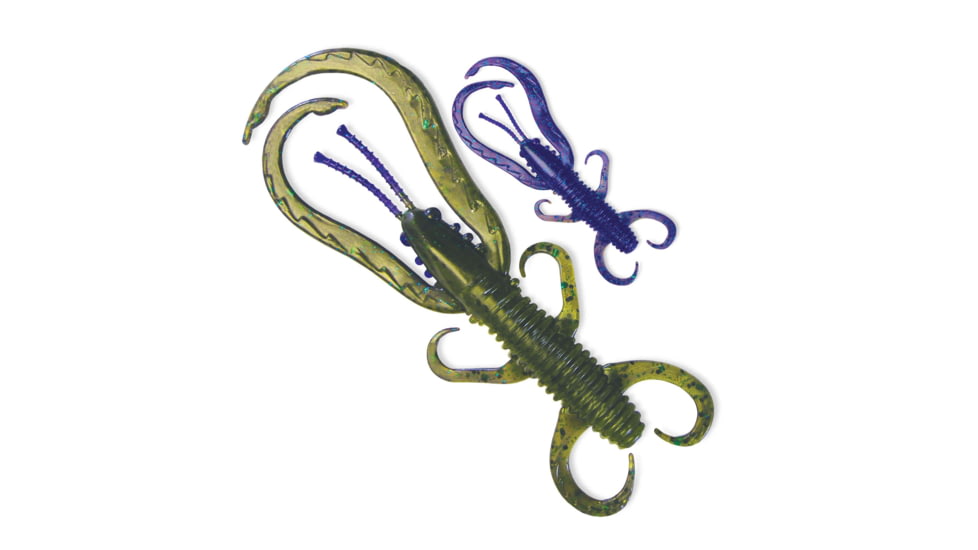 Culprit Flutter Craw, 4in, 8 Pack, Bama Bug, FC408-71