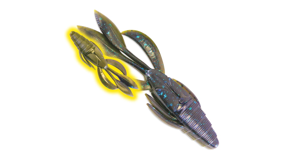Culprit Flutter Craw, 4in, 6 Pack, Bama Bug, IB406-71
