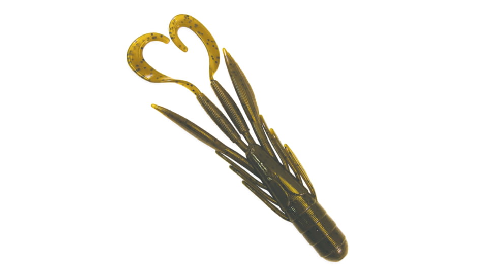 Culprit Incredi-Craw, 4 in, 6 Pack, Green Pumpkin, IC406-J2