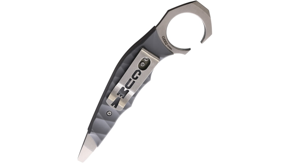 CUMA Knives B.A.D.D. Beer Tool, 6.25in Overall, 3Cr13 Stainless, Gray Synthetic Handles, CU002 BEER TOOL GRAY
