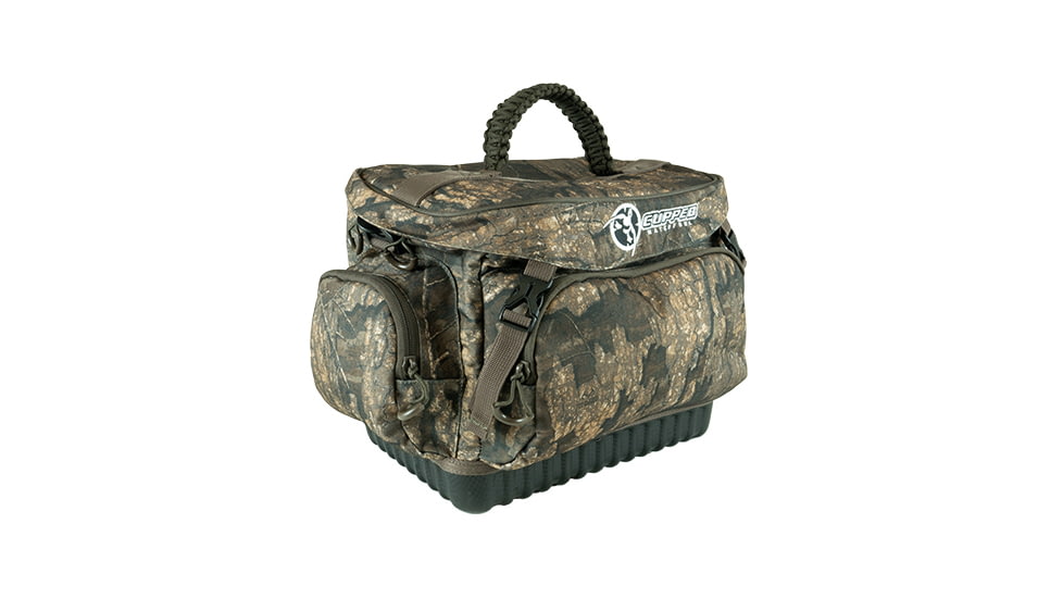 Cupped Waterfowl Outdoors Floating Blind Bag, RealTree, Large, CU8697