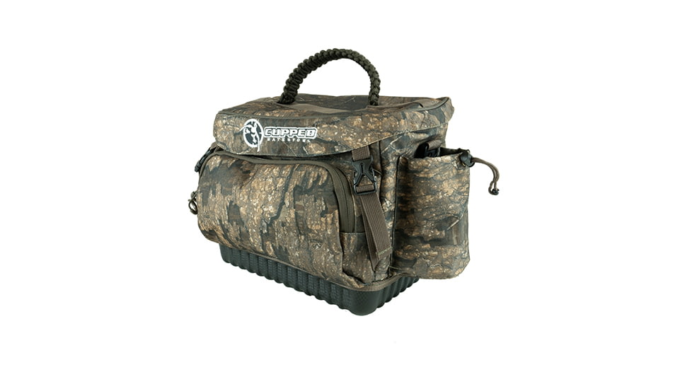 Cupped Waterfowl Outdoors Floating Blind Bag, RealTree, Large, CU8697