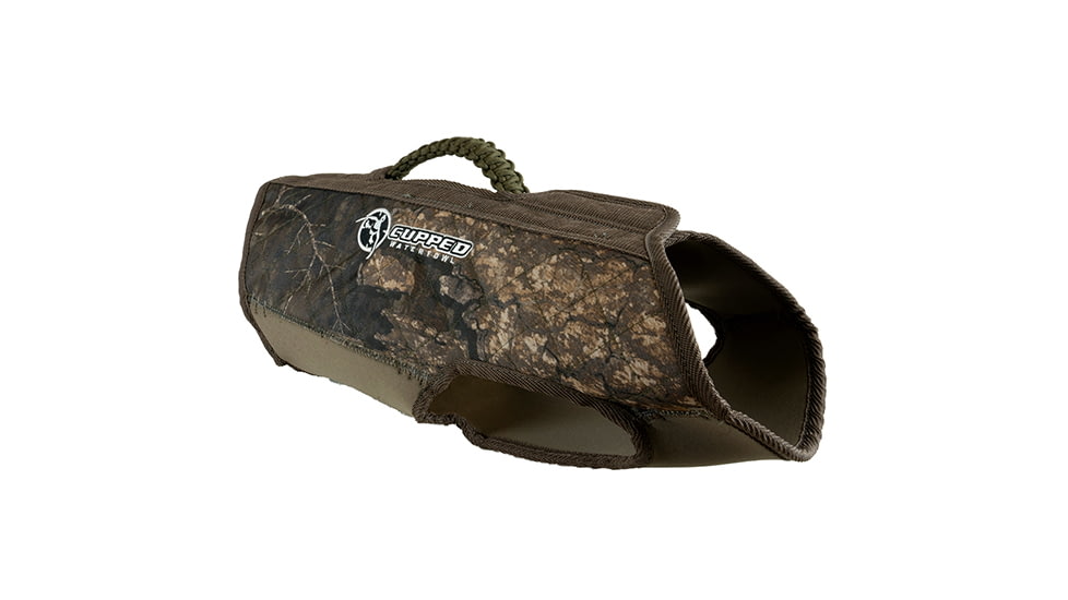 Cupped Waterfowl Outdoors Neoprene Dog Vest, RealTree, Extra Large, CU8437