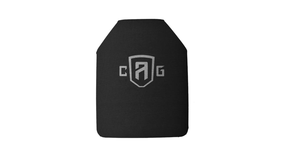 Custom Armor Group 4s16 Level IV Stand Alone Multi Curve Armor Plate, 9.5in x 12.5in, 4s16-SAPI-M