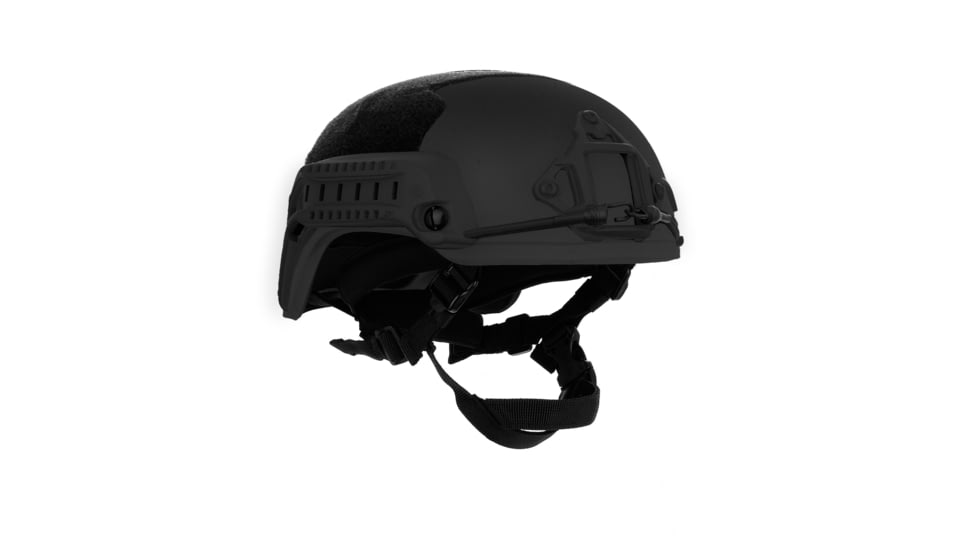Custom Armor Group 501 High Cut Fully Loaded Level IIIA Advanced Combat Helmet, Black, Extra Large, CAG-501-HC-FL-XL-BK