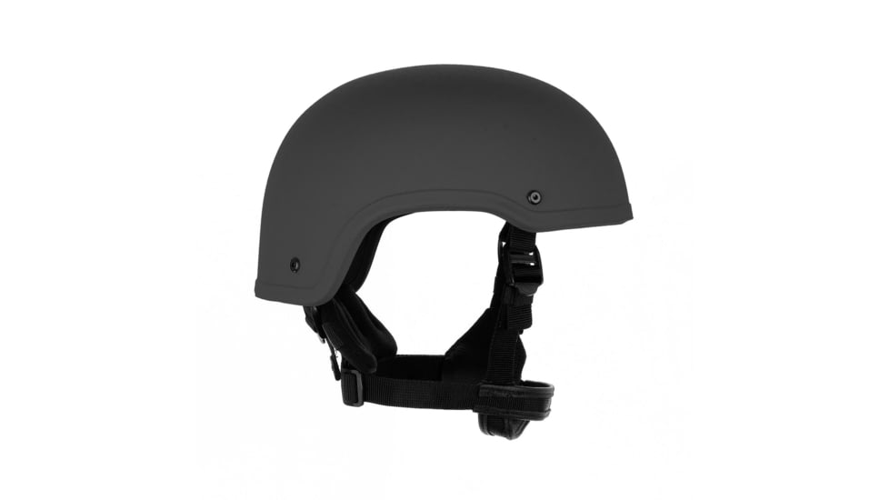 Custom Armor Group 501 High Cut Level IIIA Advanced Combat Helmet, Black, Small, CAG-501-HC-SM-BK