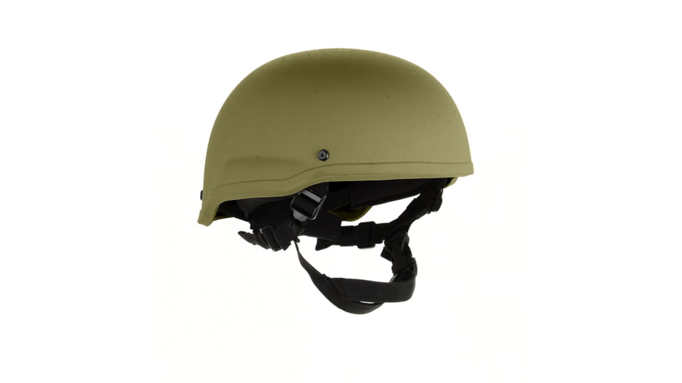 Custom Armor Group 501 Mid Cut Level IIIA Advanced Combat Helmet, Ranger Green, Large, CAG-501-MC-LG-RG