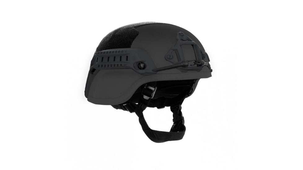 Custom Armor Group 501 Standard Cut Fully Loaded Level IIIA Advanced Combat Helmet, Black, Extra Large, CAG-501-SC-FL-XL-BK