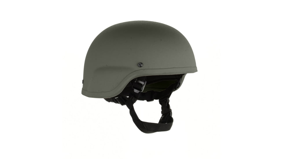 Custom Armor Group 501 Standard Cut Fully Loaded Level IIIA Advanced Combat Helmet, Foliage Green, Extra Large, CAG-501-SC-FL-XL-FG