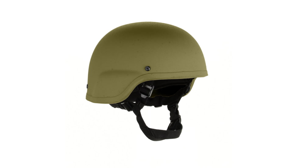 Custom Armor Group 501 Standard Cut Fully Loaded Level IIIA Advanced Combat Helmet, Ranger Green, Small, CAG-501-SC-FL-SM-RG